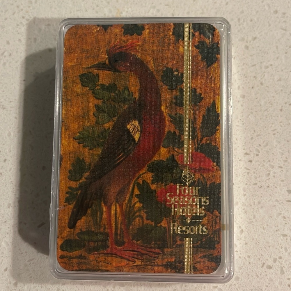 Vintage Four Seasons Resort Playing Cards